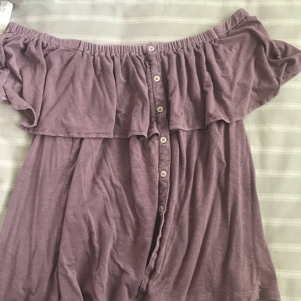 American Eagle soft and sexy off the shoulder top